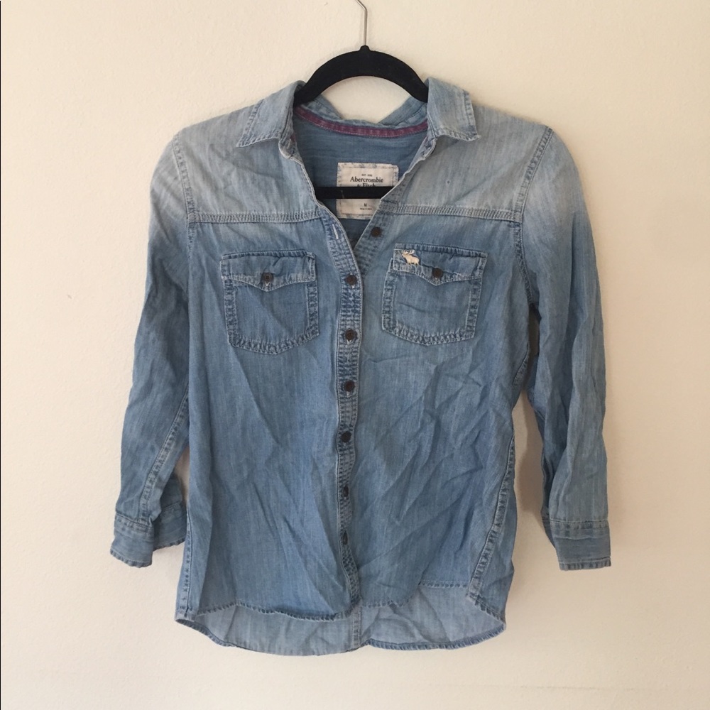 Abercrombie Denim Button Up